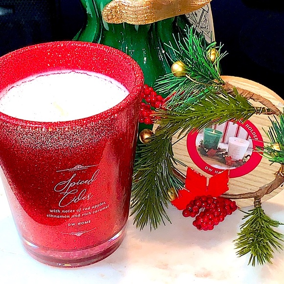 DW HOME CANDLE SPICED CIDER RICHLY SCENTED NEW 1 WICK 11.4oz - Picture 4 of 7